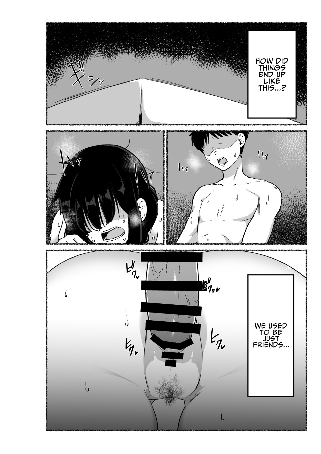 Hentai Manga Comic-I Tried Cumming Inside My Slovenly Female Friend-Read-2